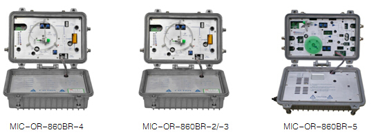 MIC-OR-860BR系列野外型二路输出光接收机